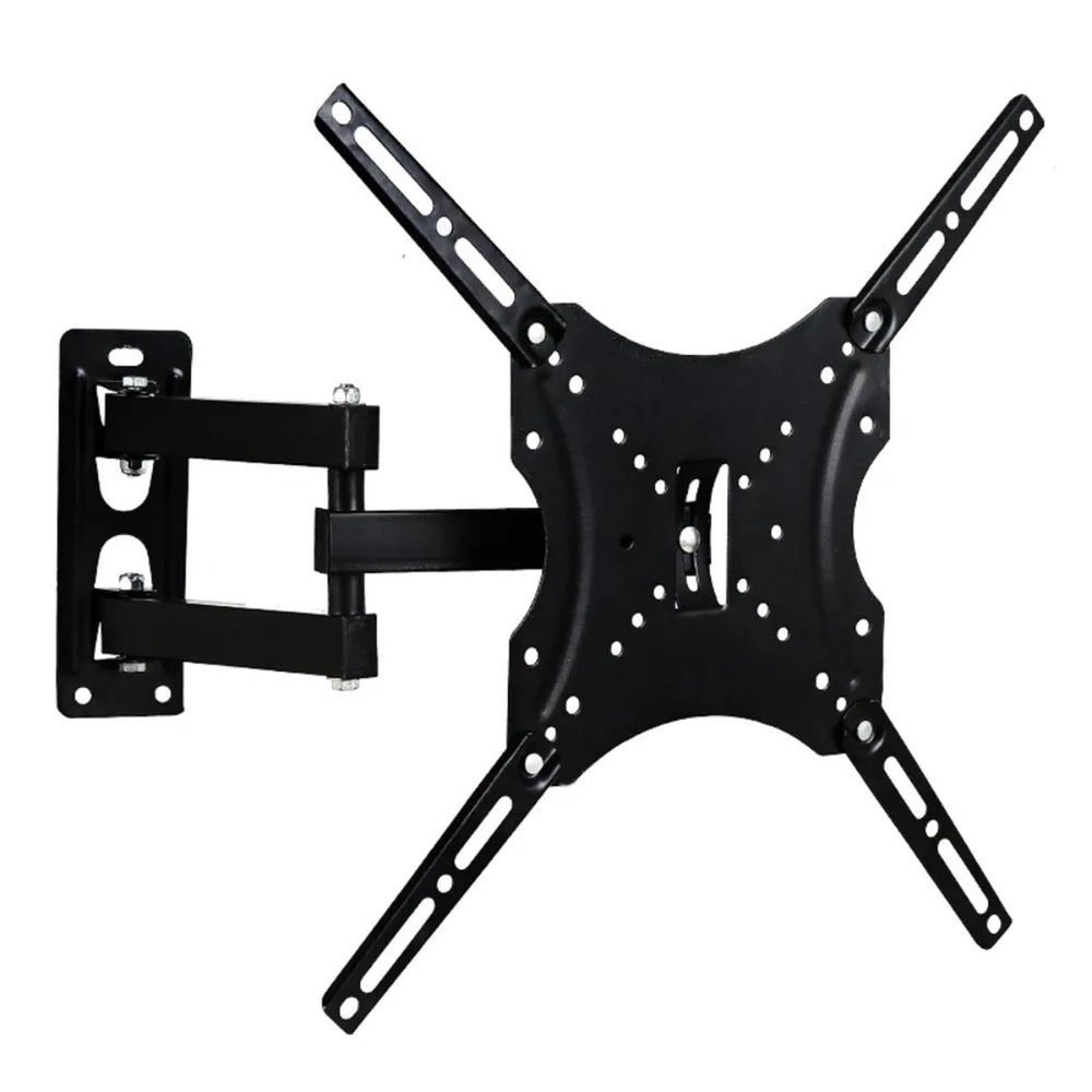 AVXANKTG Full Motion TV Wall Mount TV Bracket for 26-55 Inch Tilt Swivel Stand TV Stand Computer Monitor Mounting Bracket Swivel TV Stand