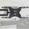AVXANKTG Full Motion TV Wall Mount TV Bracket for 26-55 Inch Tilt Swivel Stand TV Stand Computer Monitor Mounting Bracket Swivel TV Stand view 4