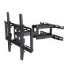 CUFTOBJM TV Wall Mount Full Motion Articulating Tilt Swivel Bracket for 26-55 Inch Screens VESA 400x400, Black view 1