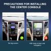 [2G+64G]Android 13 Car Stereo for Hyundai Sonata 2010-2015 with Wireless Apple Carplay Android Auto,9.7" HD Touch Screen Car Radio with GPS Navigation,WiFi,Bluetooth,FM/RDS Radio,HiFi,SWC+Rear Camera view 2