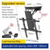 AVXANKTG 50-90 inch Ceiling TV Lift Electric Remote Control Swivel Bracket Support Electric Bracket Adjustable Installation Wall Mount Bracket(Size:Standard Version) view 2