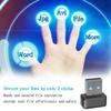 Srutueo USB Fingerprint Key Reader FIDO U2F Speedy Matching Security Key Hello Anti-Spoofing Mini Fingerprint Reader Easy Install Easy to Use, Black, 500450823 view 4