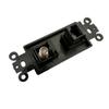 BUPLDET Coax and CAT6 Wall Plate Insert - Ethernet Coaxial Keystone Jack Insert Cover Plate Female to Female for Midsize/Oversize Wallplate - Black view 2