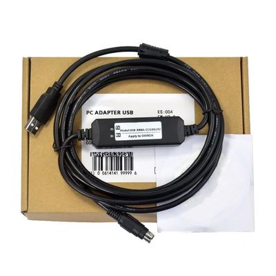 USB-R88A-CCG002P2 Suitable for R88D R7D-BP Series servo Debugging Cable Data Cable Transmission stabilization Programming Cable Download Cable Normal Model 3 Meter