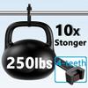 250lb Black Zip Ties Heavy Duty 12 Inch Outdoor, Extra Large Cable Tie Wraps Long Plastic Wire Ties Wide Big Strong Thick Zipties 50 Pack view 4