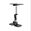 CUFTOBJM 1 Pair (2 Pieces) Different Heights C30A Ceiling Mount Speaker Bracket tilt Swivel Surround Speaker mounting Hanger Load 30 kg(Size:C30A-122mm) view 2
