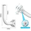 Universal Wireless Bridge Bracket Mount, 2-Pack Pole and Wall-Mounted for Outdoor Point to Point WiFi Access Point CPE Client Bridge view 4