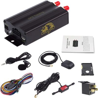 Vehicle Car GPS Tracker TK103A, GSM Alarm SD Card Slot Anti-Theft Realtime Spy for GSM GPRS GPS System Tracking Device