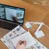 OKIOLABS OKIOCAM S2-4K Ultra HD 8MP USB Document Camera for Teachers & Classrooms with OKIOPoint AI-Tracking, Capture Near-Ledger Size, Great in Low Light, Support Mac, USB-C iPad, Interactive Display view 2