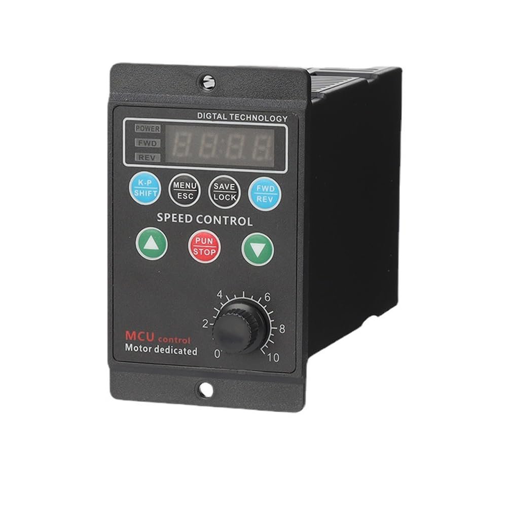 Q-BAIHE AC220V 50Hz 200W Single-Phase Input Three-Phase Output Motor Driver Frequency Converter Variable Frequency Governor
