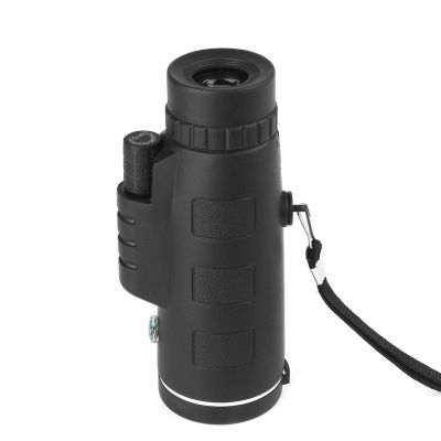 DirectNine Basics Portable Monocular Monocular Climbing Tool Telescope Outdoor Camping 40x60 Sports Hiking Optical - Black for Adult Bird Watching Outdoor Travel Sightseeing