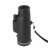 DirectNine Basics Portable Monocular Monocular Climbing Tool Telescope Outdoor Camping 40x60 Sports Hiking Optical - Black for Adult Bird Watching Outdoor Travel Sightseeing view 1