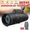 DirectNine Basics Portable Monocular Monocular Climbing Tool Telescope Outdoor Camping 40x60 Sports Hiking Optical - Black for Adult Bird Watching Outdoor Travel Sightseeing view 2