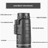 Portable Monocular 40x60 telescopes, High-Power High-Magnification Low-Light, Monoculars Multi-Layer Translucent Coating Adult Telescope for Hiking, Mountaineering and Camping for Bird Watching view 3