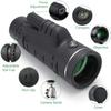 DirectNine Basics Portable Monocular 40x60 telescopes Monocular High Power&HD, IPX7 Waterproof BAK4 Prism Monocular for Bird Watching Hiking Adults for Adult Bird Watching Outdoor Travel Sightseei view 2