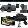 DirectNine Basics Portable Monocular 40x60 telescopes Monocular High Power&HD, IPX7 Waterproof BAK4 Prism Monocular for Bird Watching Hiking Adults for Adult Bird Watching Outdoor Travel Sightseei view 4