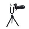 DirectNine Basics Portable Monocular Monocular Telescope for Smartphone High Power 18x25 Optics Zoom, Waterproof, Great for Adults Kids Bird Watching Camping Hiking Secenery Phone Stand Tripod, Grey view 1