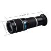 DirectNine Basics Portable Monocular Monocular Telescope for Smartphone High Power 18x25 Optics Zoom, Waterproof, Great for Adults Kids Bird Watching Camping Hiking Secenery Phone Stand Tripod, Grey view 4