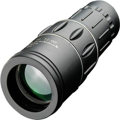 DirectNine Basics Portable Monocular Portable 16 X 52 High Over Binoculars Telescope Monocular 66 / 8000M Plastic Binoculars Outdoor Sports Telescope for Adult Bird Watching Outdoor Travel Sightseeing