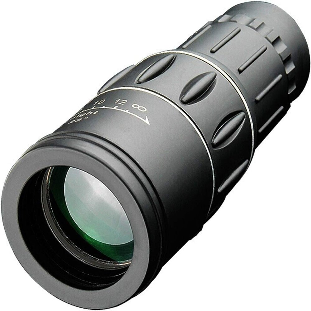 DirectNine Basics Portable Monocular Portable 16 X 52 High Over Binoculars Telescope Monocular 66 / 8000M Plastic Binoculars Outdoor Sports Telescope for Adult Bird Watching Outdoor Travel Sightseeing