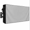 Lsrtoss Grey Outdoor TV Cover 40-43 Inch Weatherproof, Outdoor TV Enclosure with Zipper & Roll Up Front Flap, Modern Pure Gray Waterproof TV Covers for Outside Flat Screen TV view 1