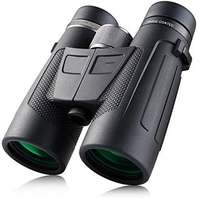 Portable Monocular Telescope 10 * 42 Binoculars High Power Low Light Level Mobile Phone Photo Concert Outdoor Travel Nitrogen-Filled Waterproof Telescope for Adult Bird Watching