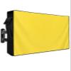 Lsrtoss Yellow Outdoor TV Cover 30-32 Inch Weatherproof, Outdoor TV Enclosure with Zipper & Roll Up Front Flap, Pure Yellow Waterproof TV Covers for Outside Flat Screen TV view 1