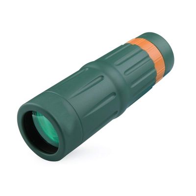 DirectNine Basics Portable Monocular High Power 9X32 Waterproof Monocular Telescope High Clarity BAK4 Prism Binoculars with Phone Adapter for Camping Tourism for Adult Bird Watching Outdoor Travel, Green