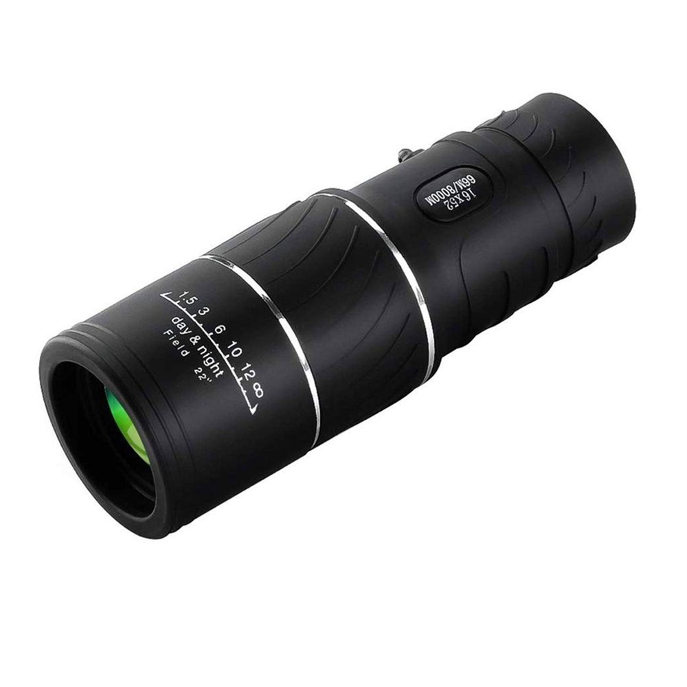 Portable Monocular 16x52 High Power BAK4 Monocular Telescope Waterproof for Outdoor Bird Watching Travel Sports Hiki for Adult Bird Watching Outdoor Travel, Sighgseeing