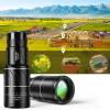 Portable Monocular 16x52 High Power BAK4 Monocular Telescope Waterproof for Outdoor Bird Watching Travel Sports Hiki for Adult Bird Watching Outdoor Travel, Sighgseeing view 4
