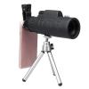 DirectNine Basics Portable Monocular 50X Optical Glass Phone Lens Zoom Telescope Telephoto Mobile Phone Lens Camera Lens for Smartphones with Clip + Tripod for Adult Bird Watching Outdoor Travel Sightseeing view 1