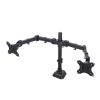 AVXANKTG Single/Dual Monitor Desk Stand Holds up to 19.84 lbs. Monitor arm is Height and Angle Adjustable for 17 to 32 inch Screens.(Size:Single) view 2