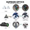 DirectNine Basics Portable Monocular 40x60 High-Power Monoculars for Smartphones, Waterproof Zoom for Adult Bird Watching Outdoor Travel Sightseeing view 4
