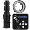 13MP VGA Video Microscope Camera Brightness Adjustable Light & 500X C-Mount Lens With LED Light For Phone Repair view 1