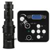 13MP VGA Video Microscope Camera Brightness Adjustable Light & 500X C-Mount Lens For Phone Repair view 1