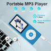MP3 Player with 32GB TF Card,Built-in HD Speaker,Portable HiFi Music Player with Video/Voice Recorder/FM Radio/Photo Viewer/E-Book Player for Kids view 2