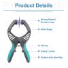 MECCANIXITY LCD Screen Opener Pliers Tool Screen Suction Cup for Pad Phone Laptop Screen Remove Opening(1 Pack, Green) view 3