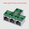 EXCBIOZ Telephone Splitter Adapter 3 Way/4Way Junction Box Lossless Transmission RJ11 6P6C Splitter Phone Line Splitters Telephone Splitter view 4