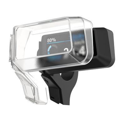 kwmobile Protective TPU Case for E-Bike GPS Compatible with Bosch Purion 200 Cover - Transparent