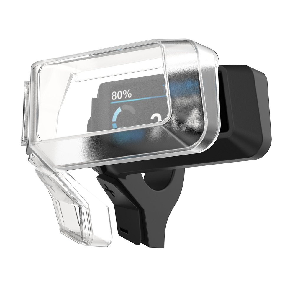 kwmobile Protective TPU Case for E-Bike GPS Compatible with Bosch Purion 200 Cover - Transparent