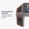 kwmobile Protective TPU Case for E-Bike GPS Compatible with Bosch Purion 200 Cover - Transparent view 4