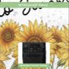 Retro Sunflower Waterproof Outdoor TV Cover 48-50 Inch Weatherproof,Outside Television Cover TV Screen Protector with Remote Control Pocket,Spring Summer Floral Plant Botanical view 3
