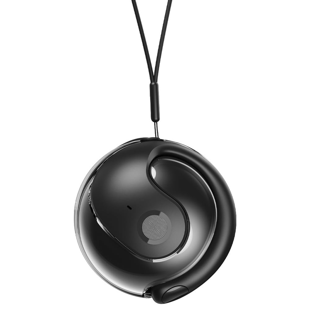 Micool Open Ear Headphones Bluetooth V5.3, On Ear Headphones with Hanging Neck Rope, Planet Design Headphones Wireless Bluetooth, IPX5 Waterproof Sport Bluetooth Headset, Painless Ear Hook Headphones