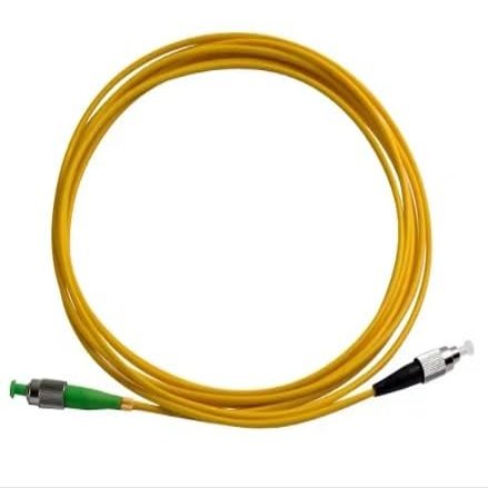 1-100m Fiber Optic Patch Cable LC-SC-ST-FC UP Green SM Patch Cord Simplex Square to Round FTTH P Fiber Extension Cable(40M,Fcgreen-fc)