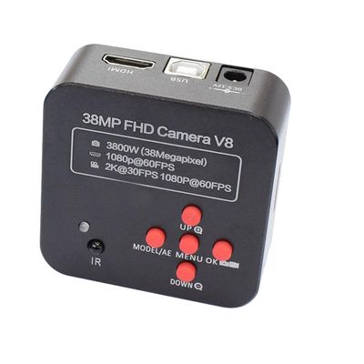 38MP FHD Camera V8 60FPS Industrial Camera Microscope Camera for Cellphone Repair