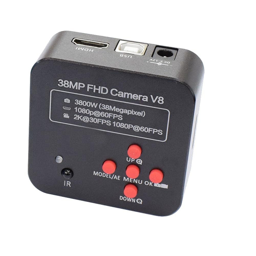 38MP FHD Camera V8 60FPS Industrial Camera Microscope Camera for Cellphone Repair
