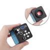 13MP VGA Video Microscope Camera Brightness Adjustable Light & 200X C-Mount Lens With LED Light For Phone Repair view 3