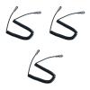 BVMAG 4 Pin Mic Extension Cable Male to Female Compatible with Cobra Uniden CB HAM Radio 3Pack view 1