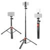 NEEWER Tripod for Cell Phone & Camera with Remote & Phone Holder Compatible with iPhone GoPro Canon Sony DSLR, 62.9" All Metal Portable Selfie Stick Travel Vlog Stand for Video Recording, TS05 view 1