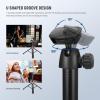 NEEWER Tripod for Cell Phone & Camera with Remote & Phone Holder Compatible with iPhone GoPro Canon Sony DSLR, 62.9" All Metal Portable Selfie Stick Travel Vlog Stand for Video Recording, TS05 view 3